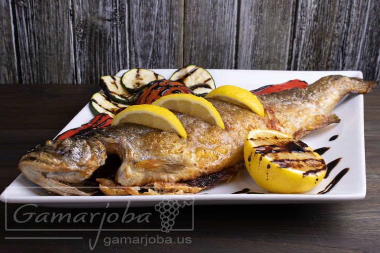 Roasted Trout with Vegetables