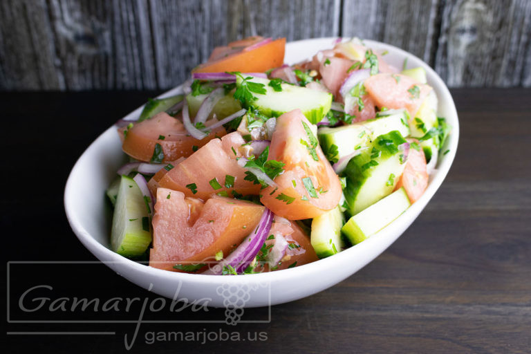 Cucumber and Tomato Salad