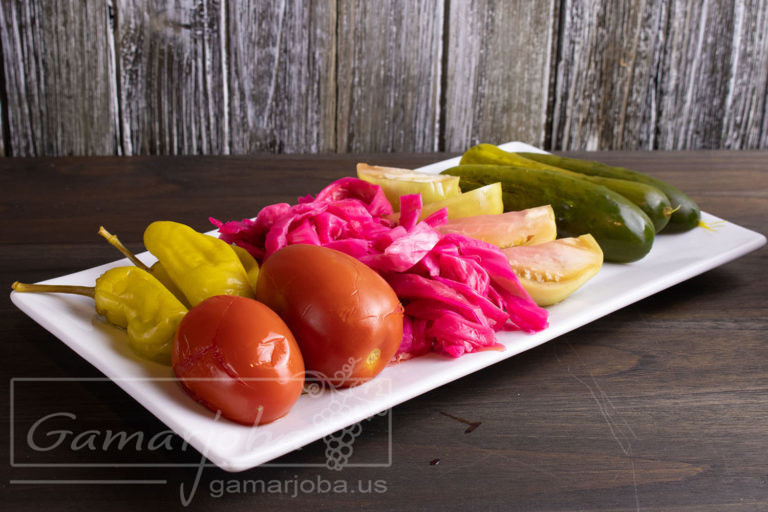 Assortment of Pickled Vegetables