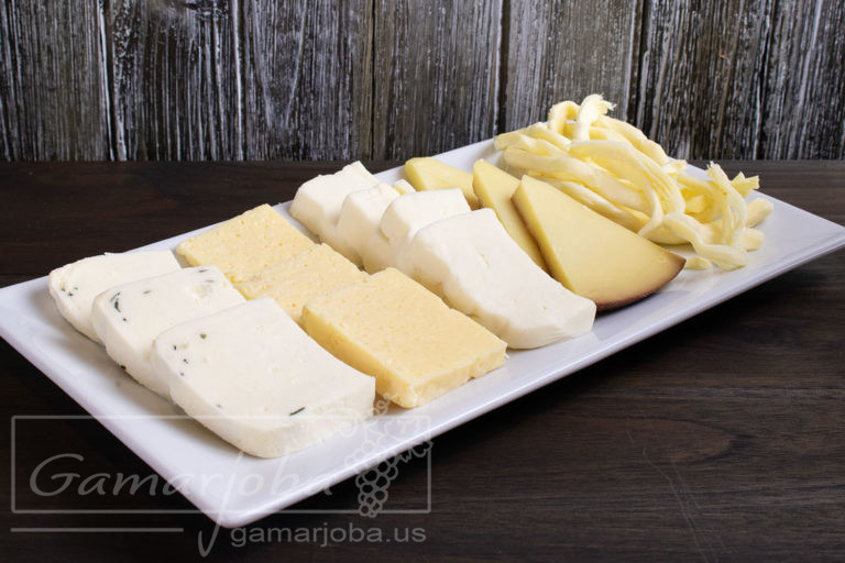 Assorted Handmade Georgian Cheese